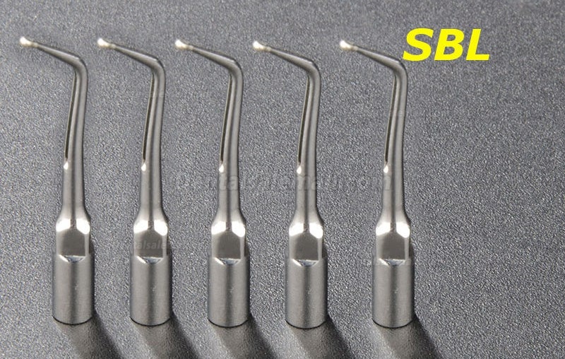 5Pcs WOODPECKER SBL Dental Ultrasonic Scaler Cavity Preparation Tip fit EMS